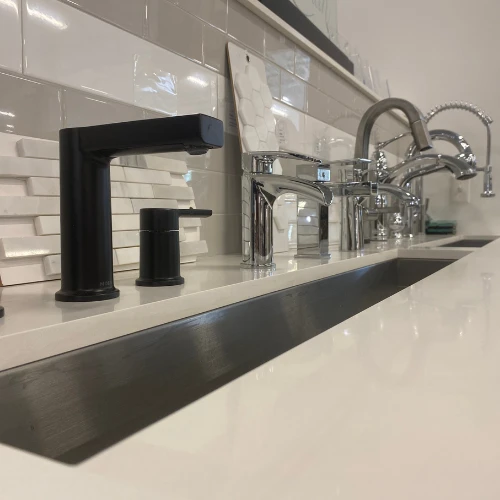 kitchen sink display